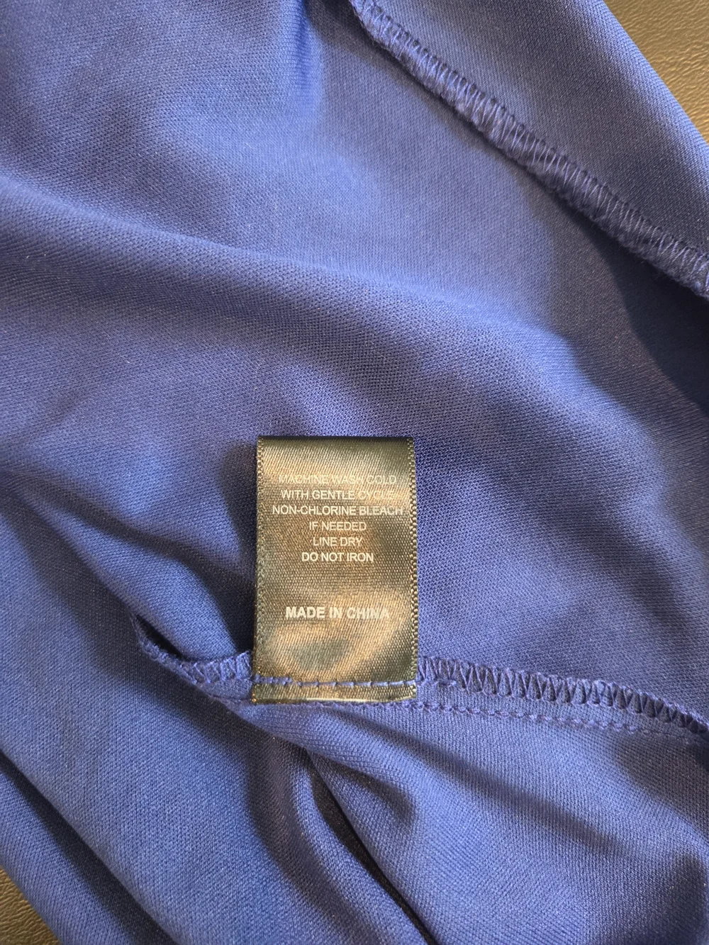Midnight Doll Royal Blue Iridescent Fit & Flare Mini Dress Rhinestone Back Jr. 7 - Picture 12 of 13